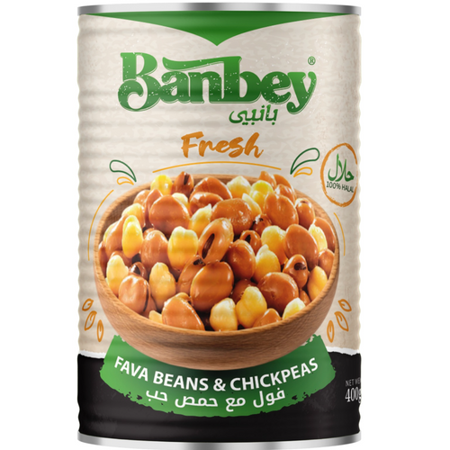 Canned fava beans