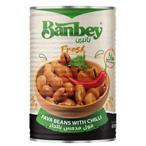 Canned fava beans