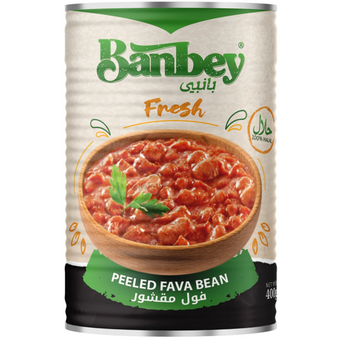Canned fava beans