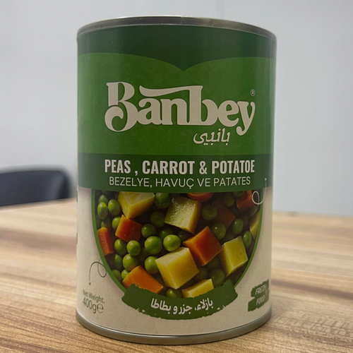 Canned mixed vegetables