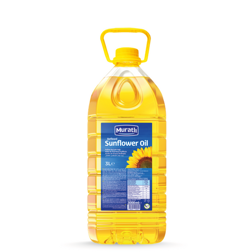MURATLI 3 Lt REFINED SUNFLOWER OIL
