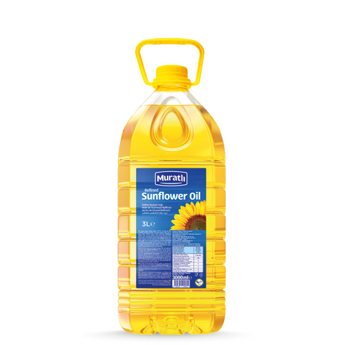 MURATLI 3 Lt REFINED SUNFLOWER OIL