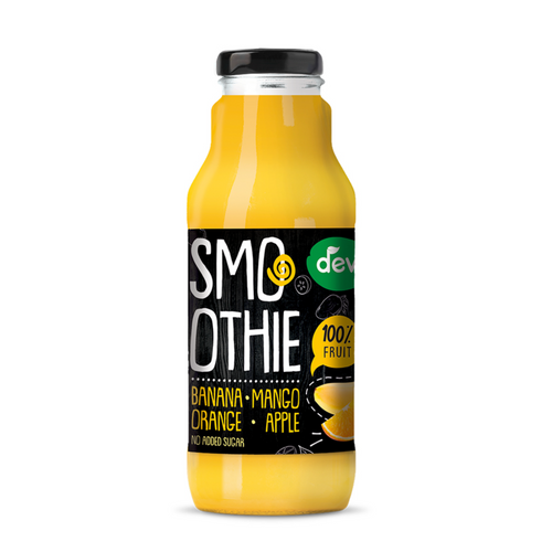 Fruit Smoothie in Glass Bottle 300 ml