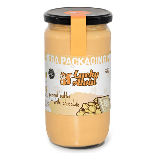 Lucky Alvin peanut butter + white chocolate
