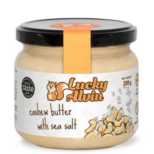 Lucky Alvin cashew butter with sea salt