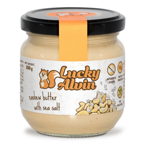 Lucky Alvin cashew butter with sea salt
