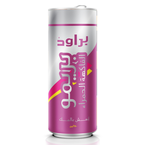 CARBONATED DRINK 250ML RED FRUIT