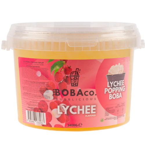 POPPING BOBA - BURSTING BOBA - LYCHEE 3.4KG