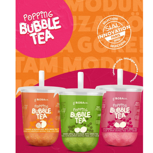 Popping Bubble Tea - Green Apple Lemonade