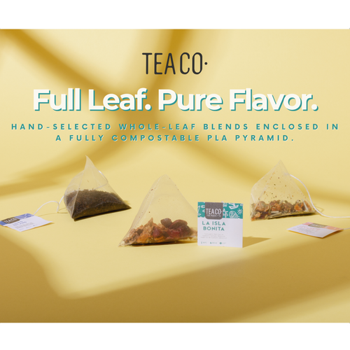 LA ISLA BONITA - GREEN TEA WITH GOJIBERRY MUSLIN TEA BAGS 12 PIECES