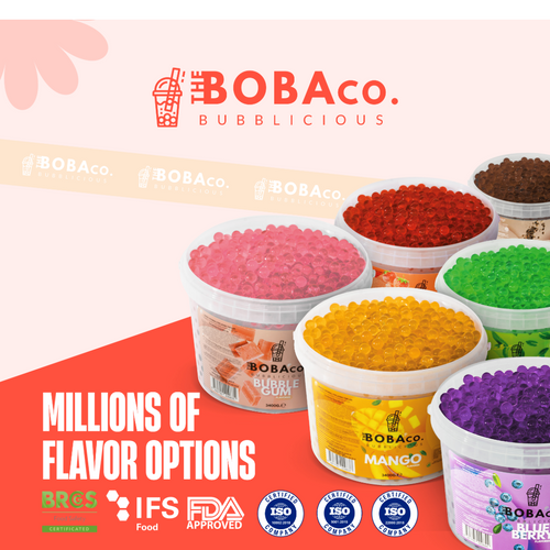 POPPING BOBA - BURSTING BOBA - BLUEBERRY 3.4KG