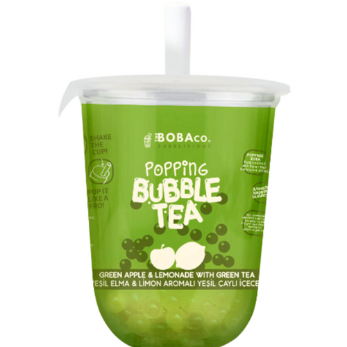 Popping Bubble Tea - Green Apple Lemonade