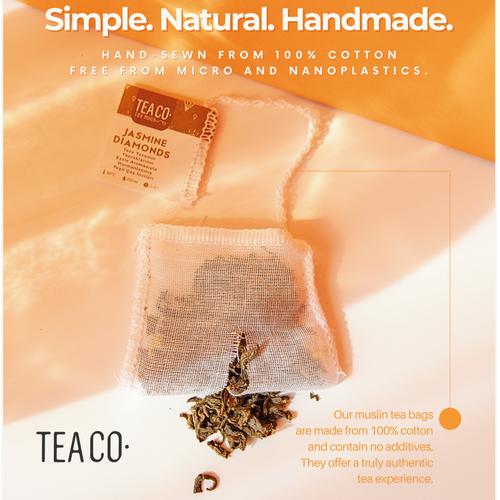 LA ISLA BONITA - GREEN TEA WITH GOJIBERRY MUSLIN TEA BAGS 12 PIECES