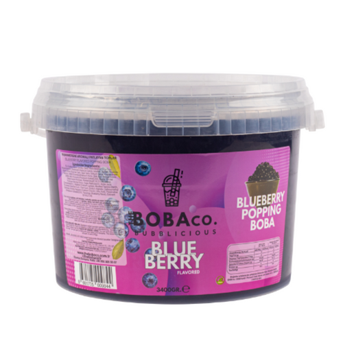 POPPING BOBA - BURSTING BOBA - BLUEBERRY 3.4KG