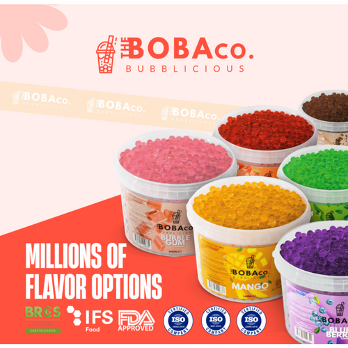 POPPING BOBA - BURSTING BOBA - MANGO 3.4KG