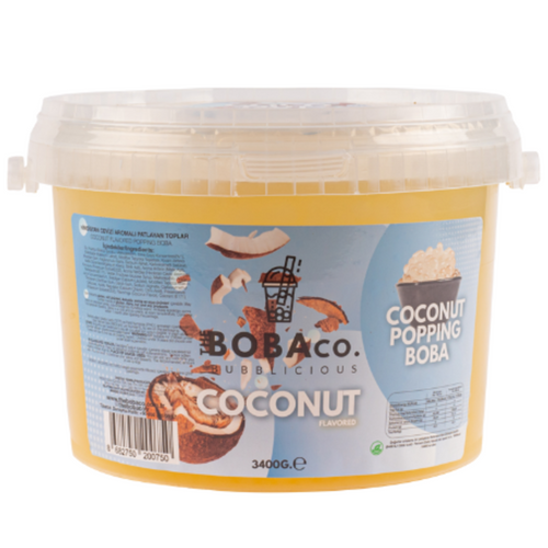 POPPING BOBA - BURSTING BOBA - COCONUT 3.4KG