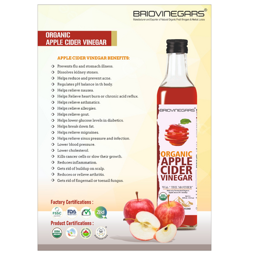 ORGANIC APPLE CIDER VINEGAR