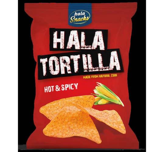 Hala Tortilla Chips Hot & Spicy