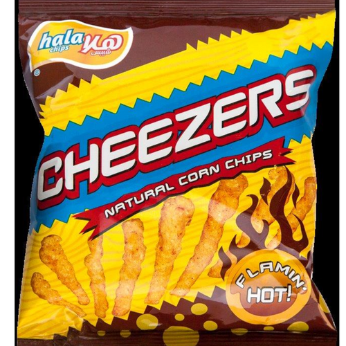 Hala Cheezers Chips Flaming Hot