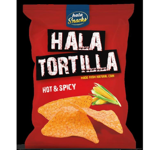 Hala Tortilla Chips Hot & Spicy