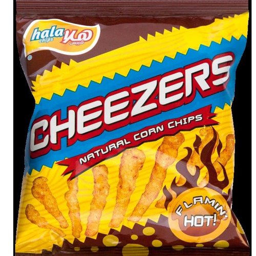 Hala Cheezers Chips Flaming Hot