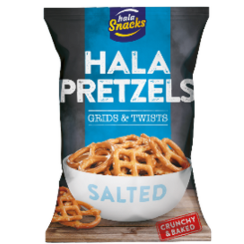 Hala Pretzels Grids & Twists Salted