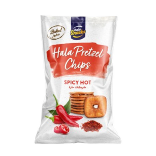 Hala Pretzels Chips Spicy Hot