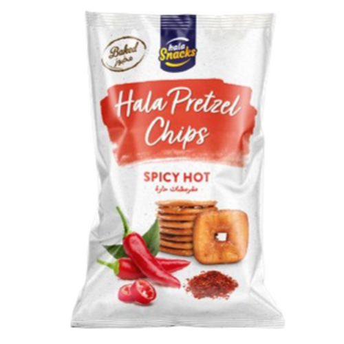 Hala Pretzels Chips Spicy Hot
