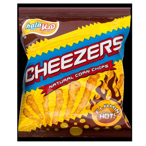 Hala Cheezers Chips Flaming Hot