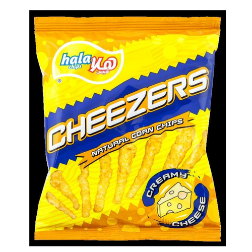 Hala Cheezers Chips Creamy Cheese