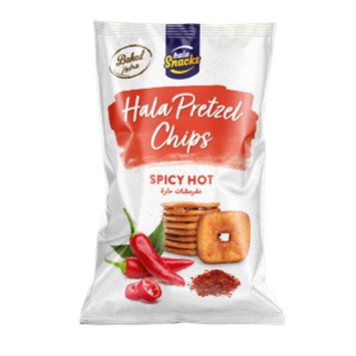 Hala Pretzels Chips Spicy Hot
