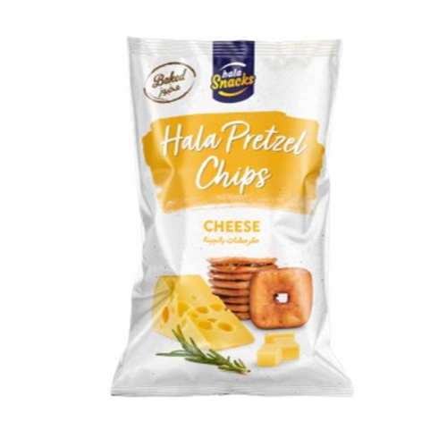Hala Pretzels Chips Cheese