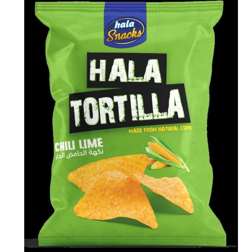 Hala Tortilla Chips Chilli Lime