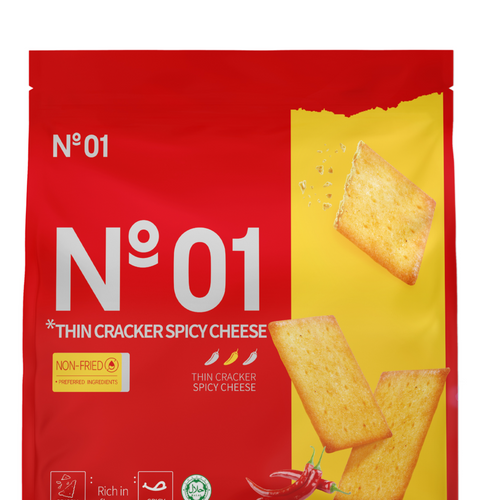 Thin Cracker Spicy Cheese