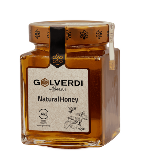 Pure Glourdi Honey – Glass Jar Packaging