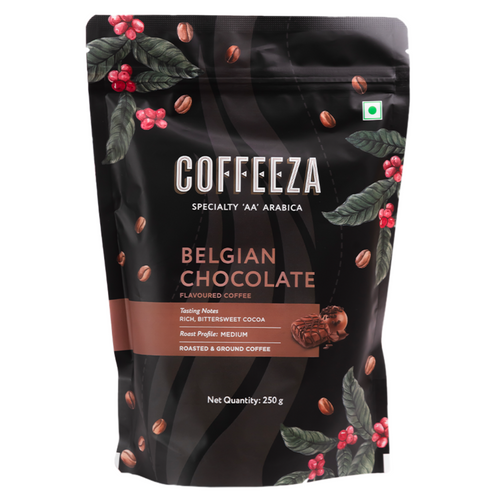 Belgian Chocolate Flavoured Arabica Ground Coffee