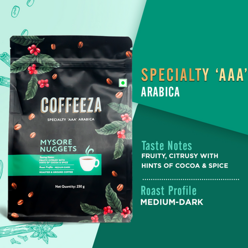 Mysore Nuggets AA Arabica Ground Coffee