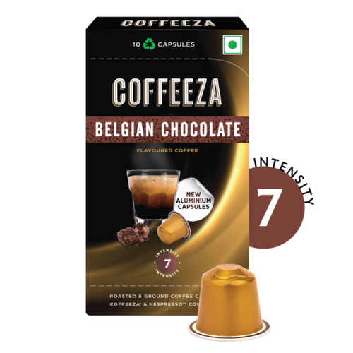 Belgian Chocolate Flavoured Coffee Capsules