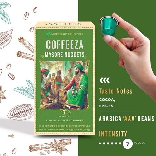 Mysore Nuggets AAA Arabica Coffee Capsules