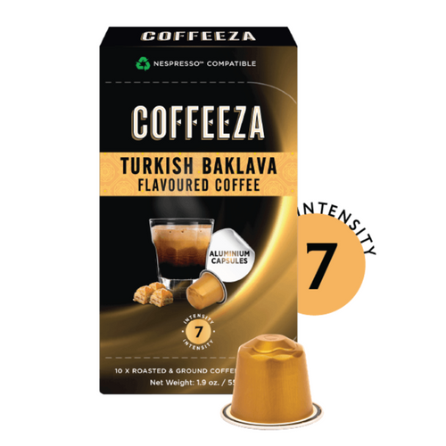 Turkish Baklava Flavoured Coffee Capsules