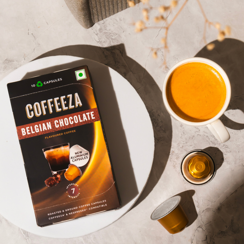 Belgian Chocolate Flavoured Coffee Capsules