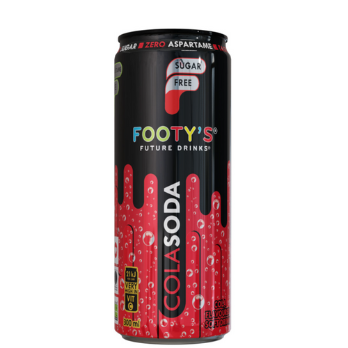 Footy's Sugar Free Cola Soda 300ml