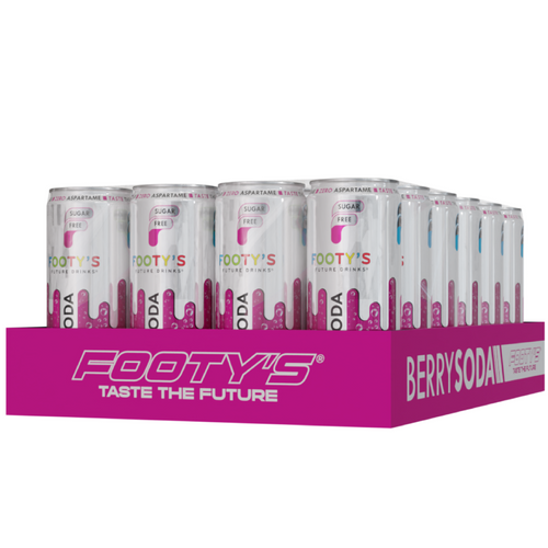 Footy's Sugar Free Berry Soda 300ml