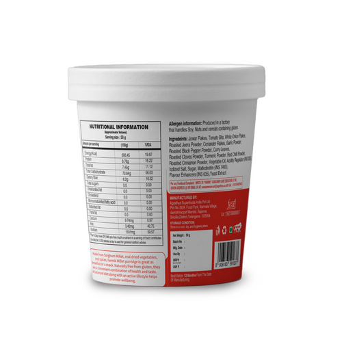 Millet Porridge - Tangy Tomato & Onion