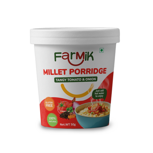 Millet Porridge - Tangy Tomato & Onion