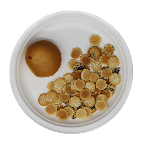 100% Compostable 7 Inch Heavy Duty Disposable Plates Plates - Eco-Friendly, Biodegradable Sugarcane Bagasse Dinner Plate Disposable