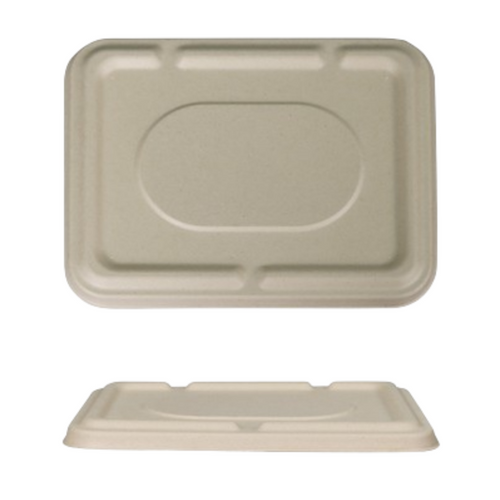 1200ML eco-friendly biodegradable compostable sugarcane pulp lid