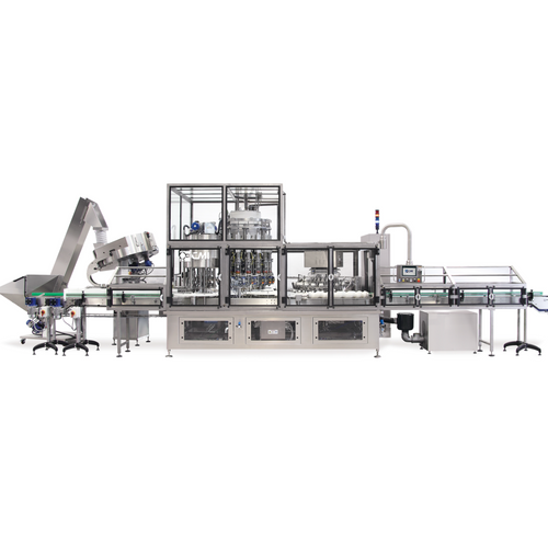 CMI TRIBLOCK MACHINE WITH RINSING MACHINE – FILLING MPI20 MACHINE AND TA6 CAPPING MACHINE