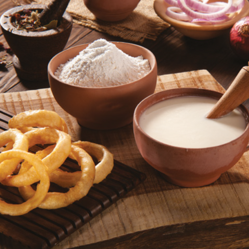 Predust and Batter