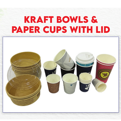 Paper Cup & Kraft Bowl